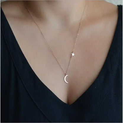Tiny Heart Choker Necklace for Women Silver Color Chain Smalll Love Necklace Pendant on Neck Bohemian Chocker Necklace Jewelry