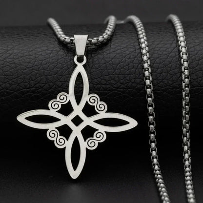 Cool Titanium Steel Dumbbell Pendant Necklace Barbell Fitness Pendant Men and Women Leisure Sports Punk Jewelry